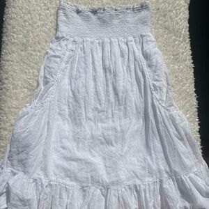 Mossimo supply company size Medium flowy white dress